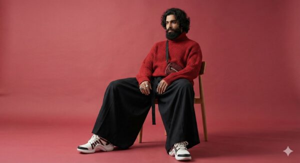 Fashion editorial photograph