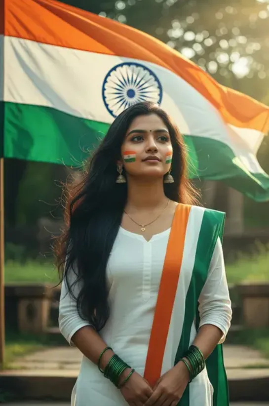 Girl Republic day