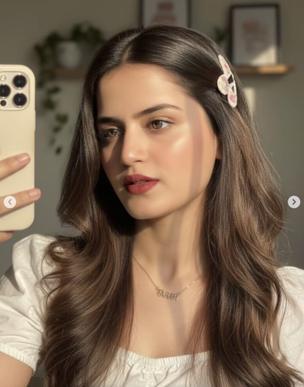 Girl with iphone