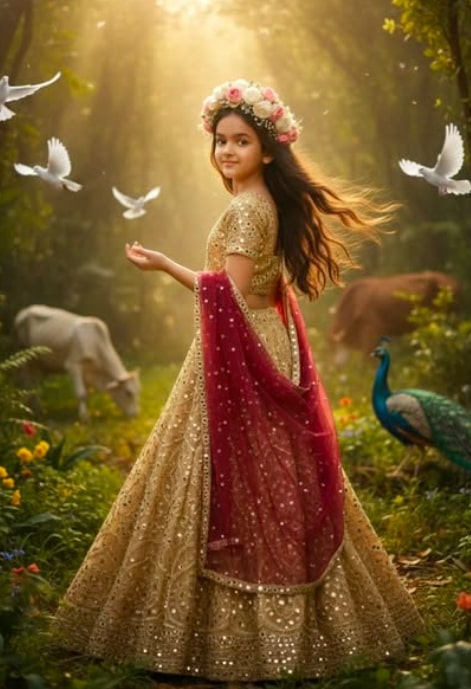 Golden Coloured Choli