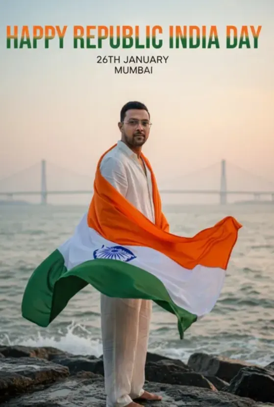 'HAPPY REPUBLIC INDIA DAY', '26TH JANUARY'