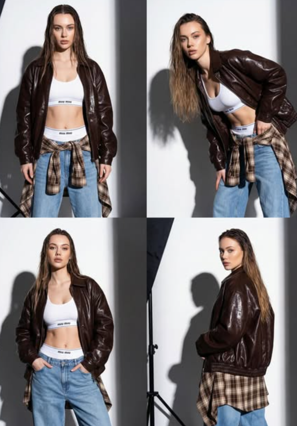 High-Fashion Streetwear Studio Collage | 2000s Editorial Look