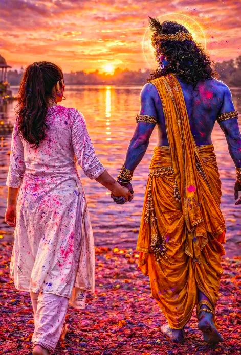 krishna holi