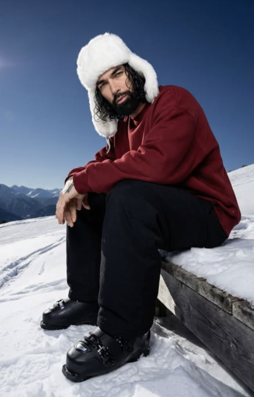Men In hat winter