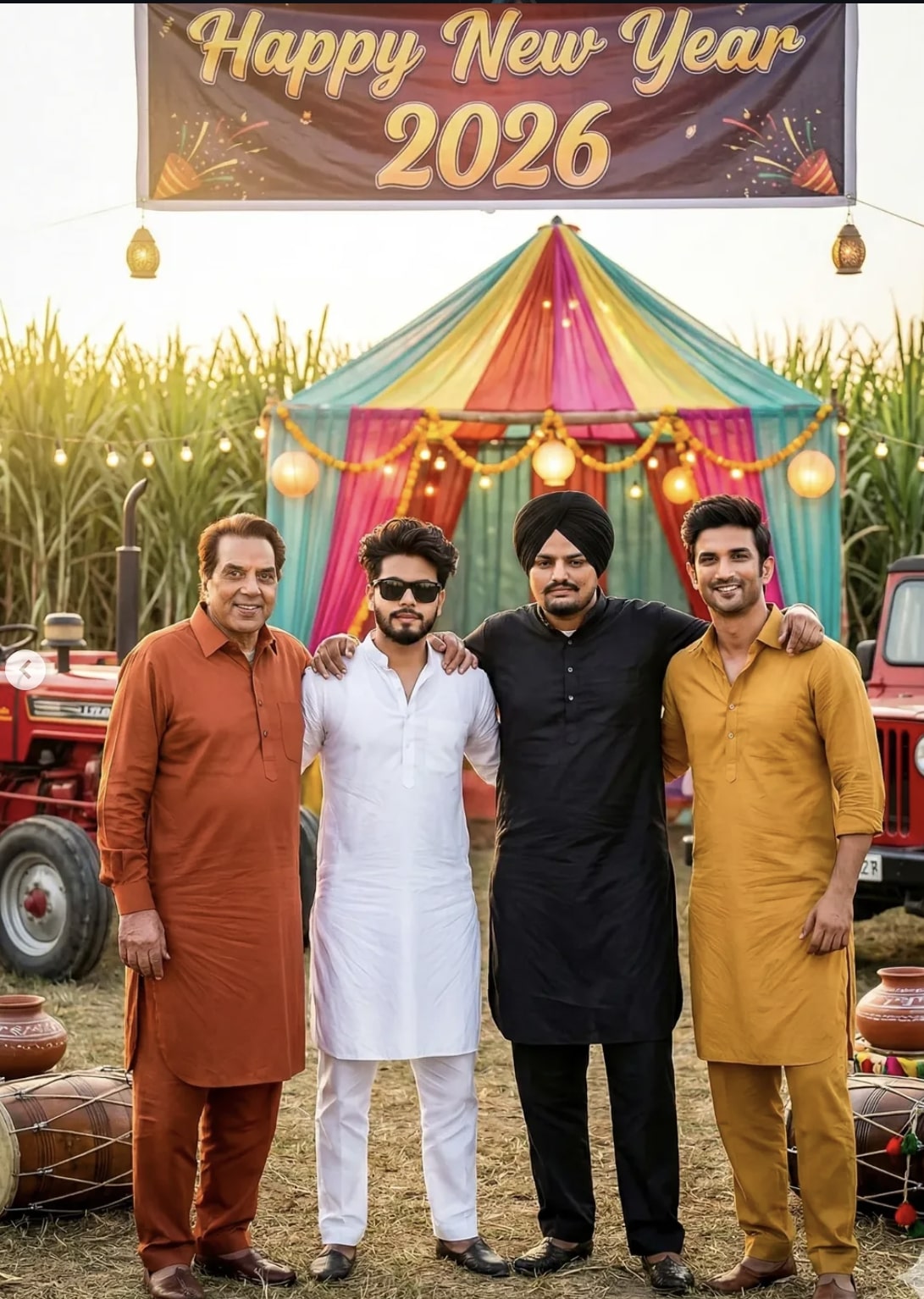 New Year with bollywood stars