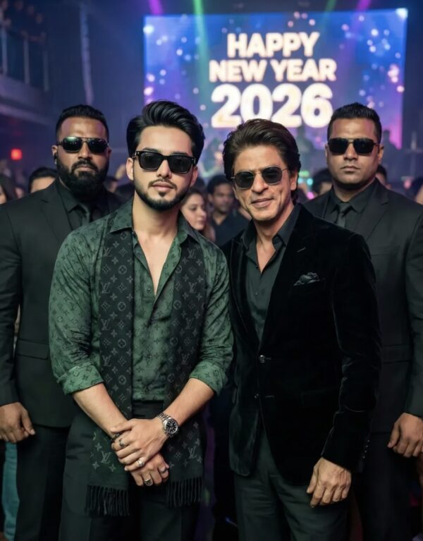 New Year With Shahrukh Khan