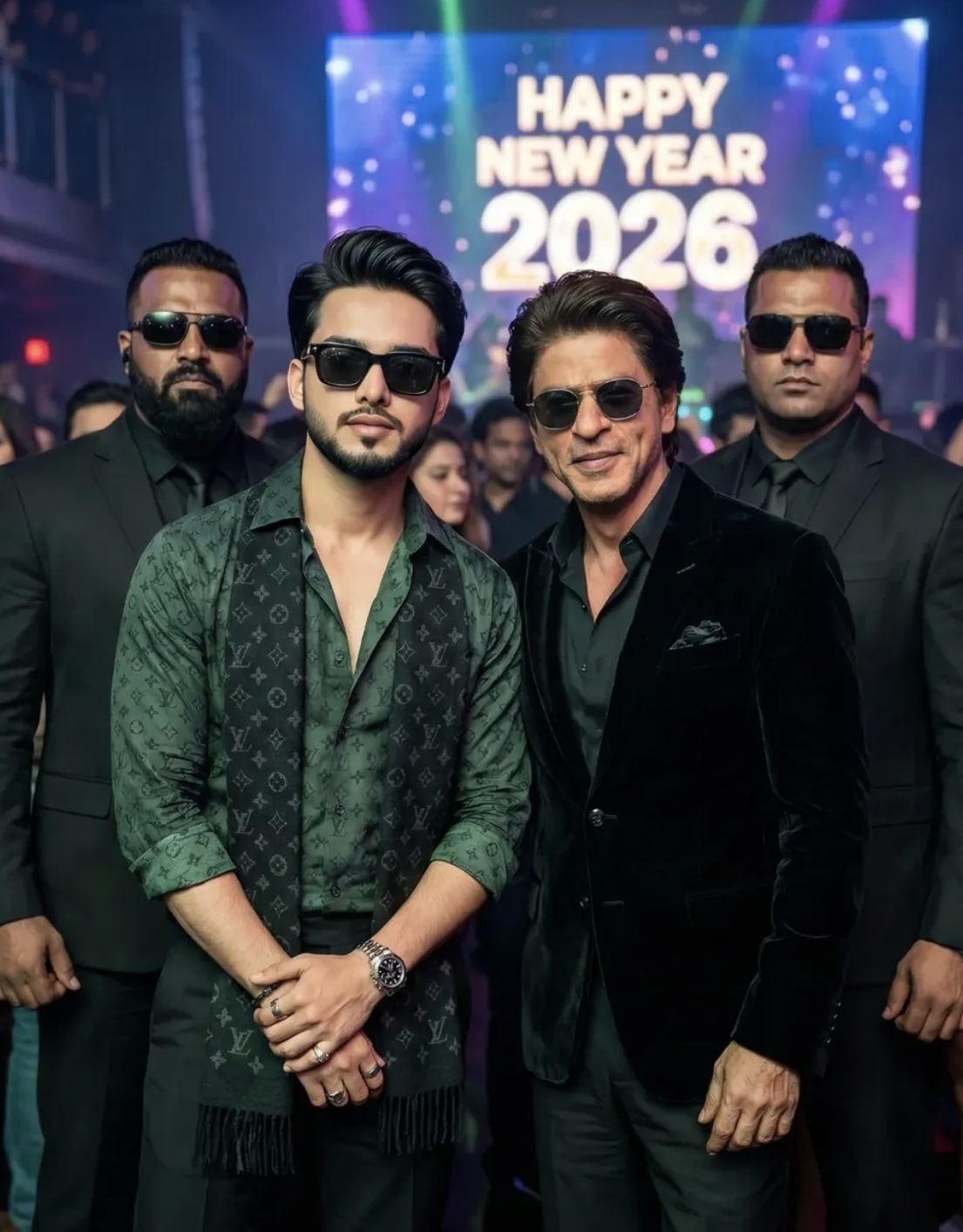 New Year With Shahrukh Khan