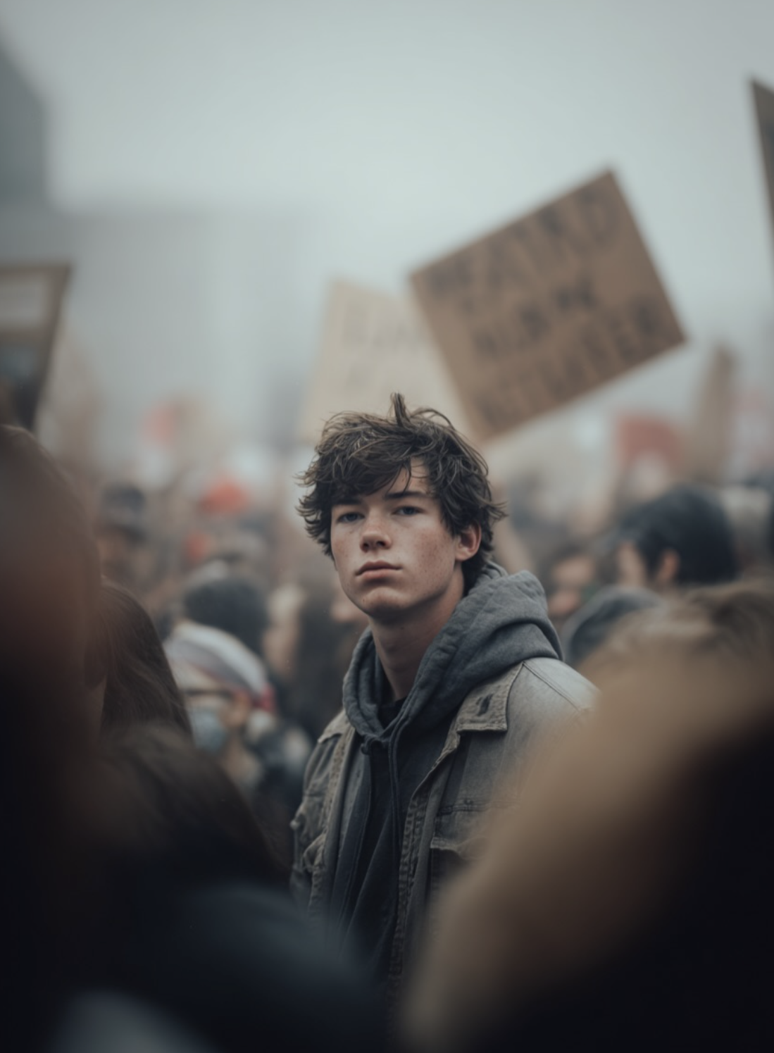Protest Crowd