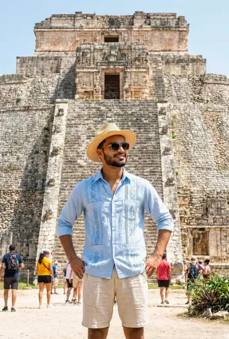 Pyramid of Kukulcan Travel Portrait
