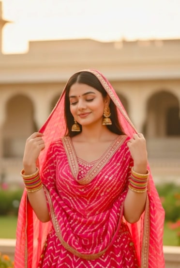 Rajasthani Lahariya Love Moment