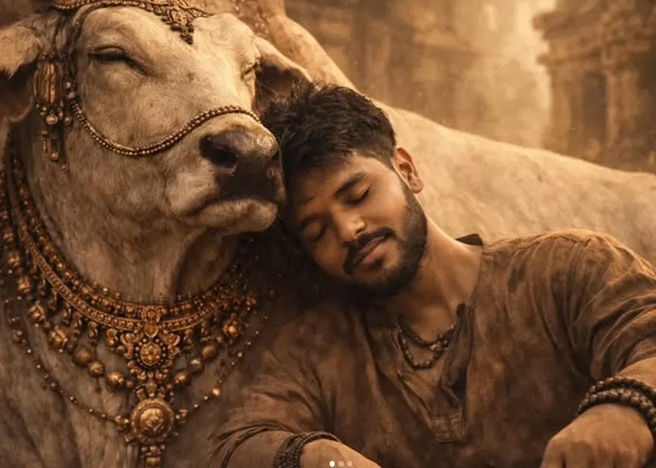 Sacred Bond: The Warrior and the Divine White Bull