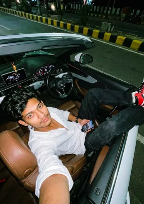 Ultra-Realistic 8K Luxury Car Night Portrait