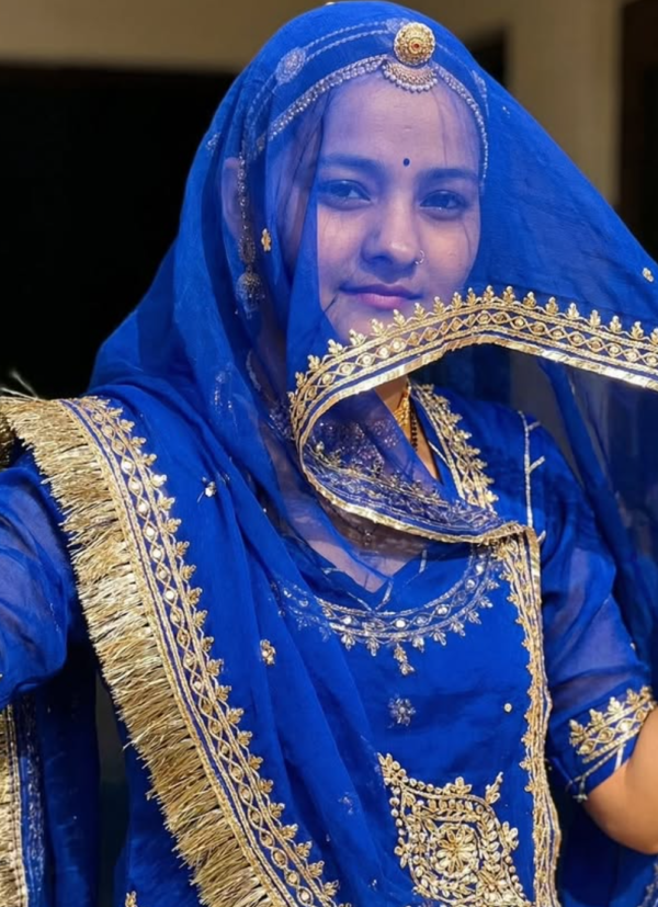 Veiled in Rajputi Royalty